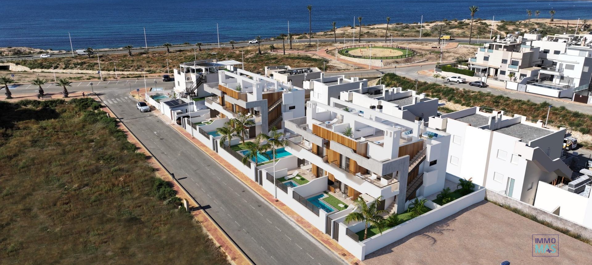 Nouvelle construction - Maison de ville - Puerto de Mazarron - Playa Negra