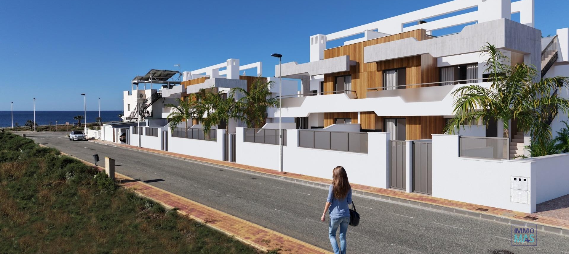 Nouvelle construction - Maison de ville - Puerto de Mazarron - Playa Negra