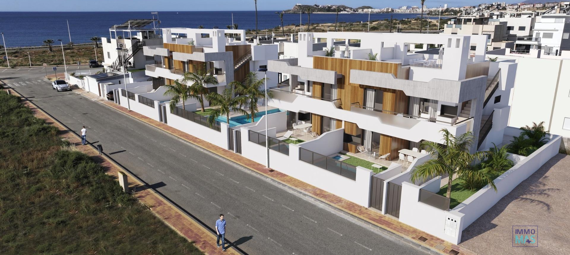 Nouvelle construction - Maison de ville - Puerto de Mazarron - Playa Negra