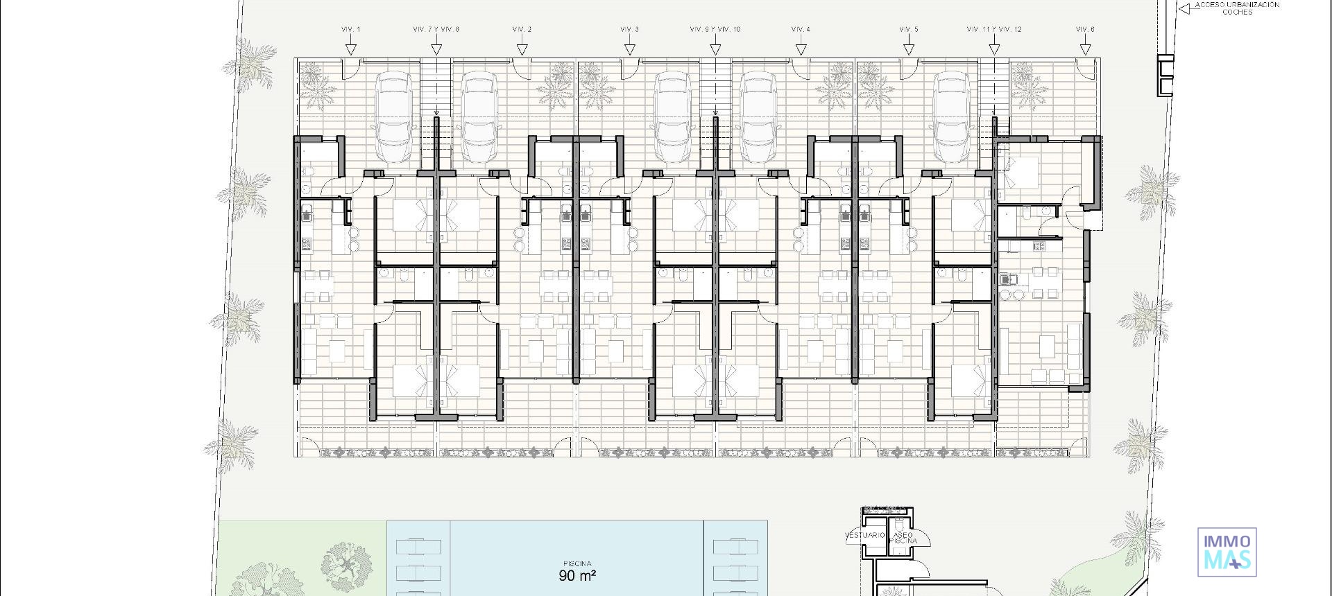 Nouvelle construction - Maison de ville - Pilar de la Horadada - pueblo