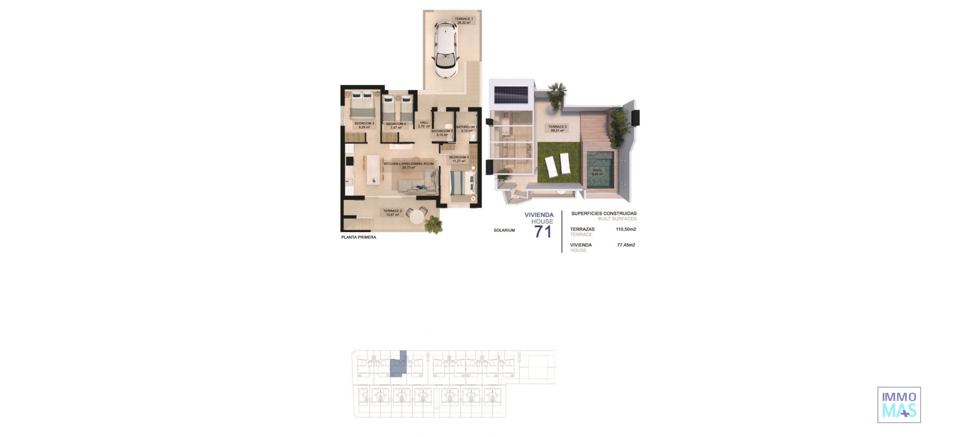 Nouvelle construction - Top Floor Bungalow - Pilar de la Horadada - La Torre De La Horadada