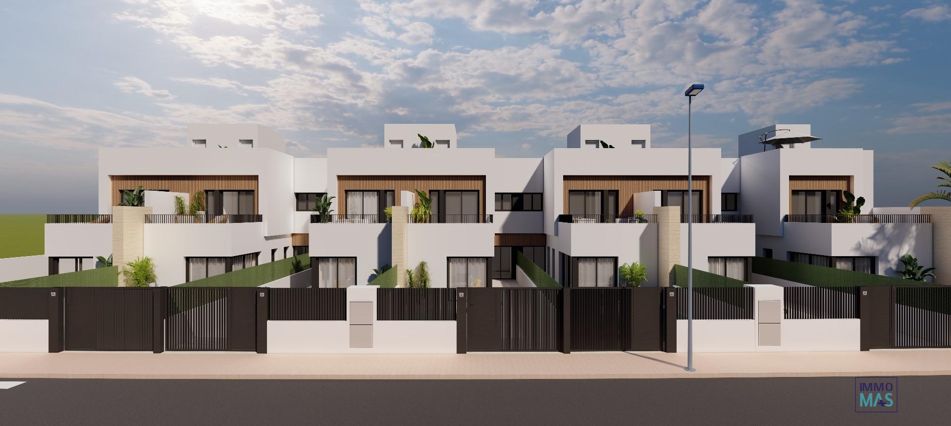 Nieuwbouw  - Villa / Halfvrijstaand - Santiago de la Ribera - Santiago De La Ribera