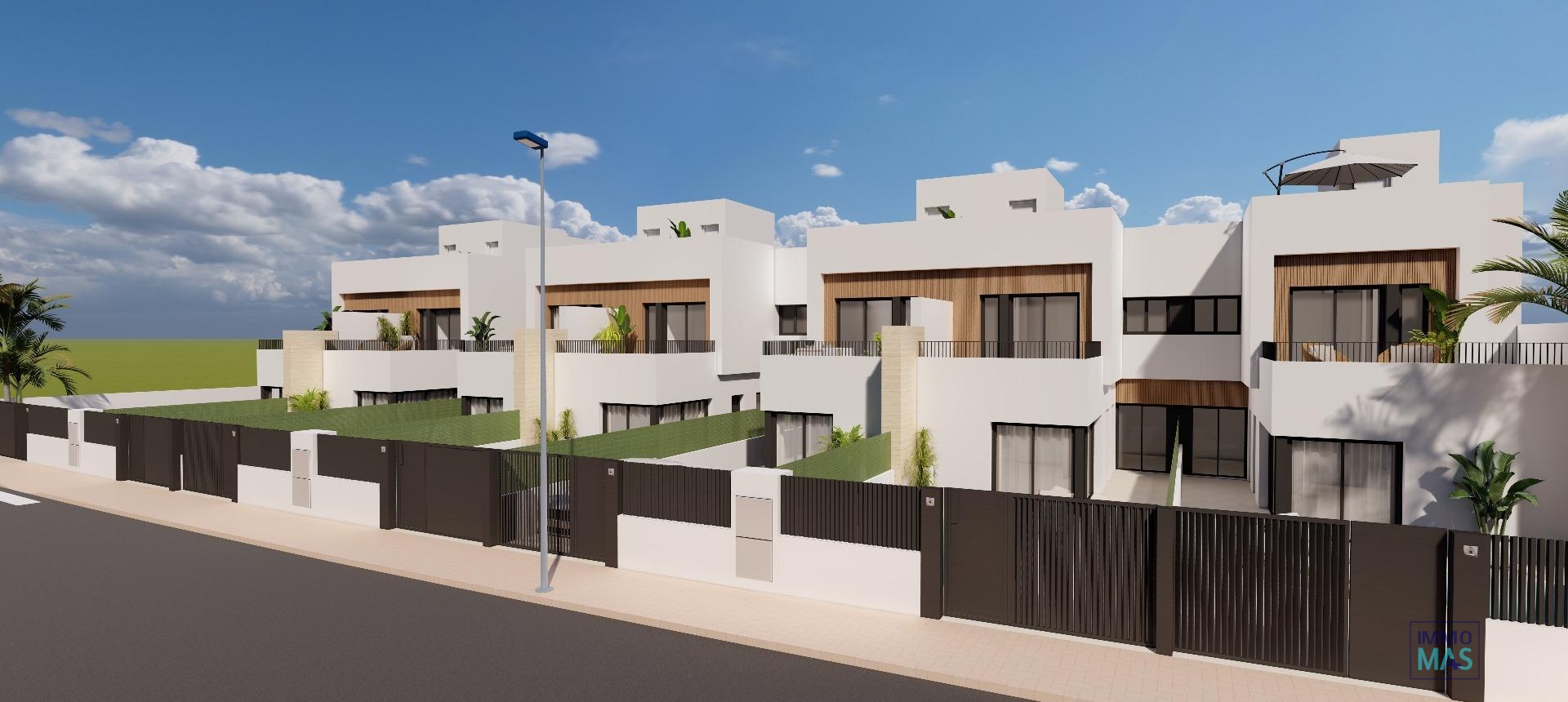 Nieuwbouw  - Villa / Halfvrijstaand - Santiago de la Ribera - Santiago De La Ribera
