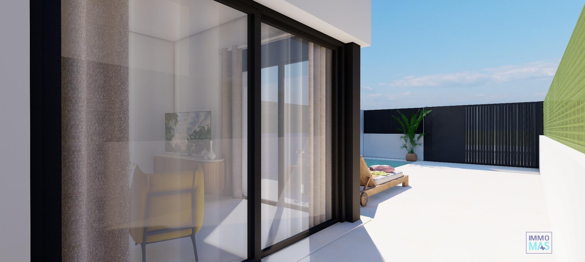 Nieuwbouw  - Villa / Halfvrijstaand - Santiago de la Ribera - Santiago De La Ribera