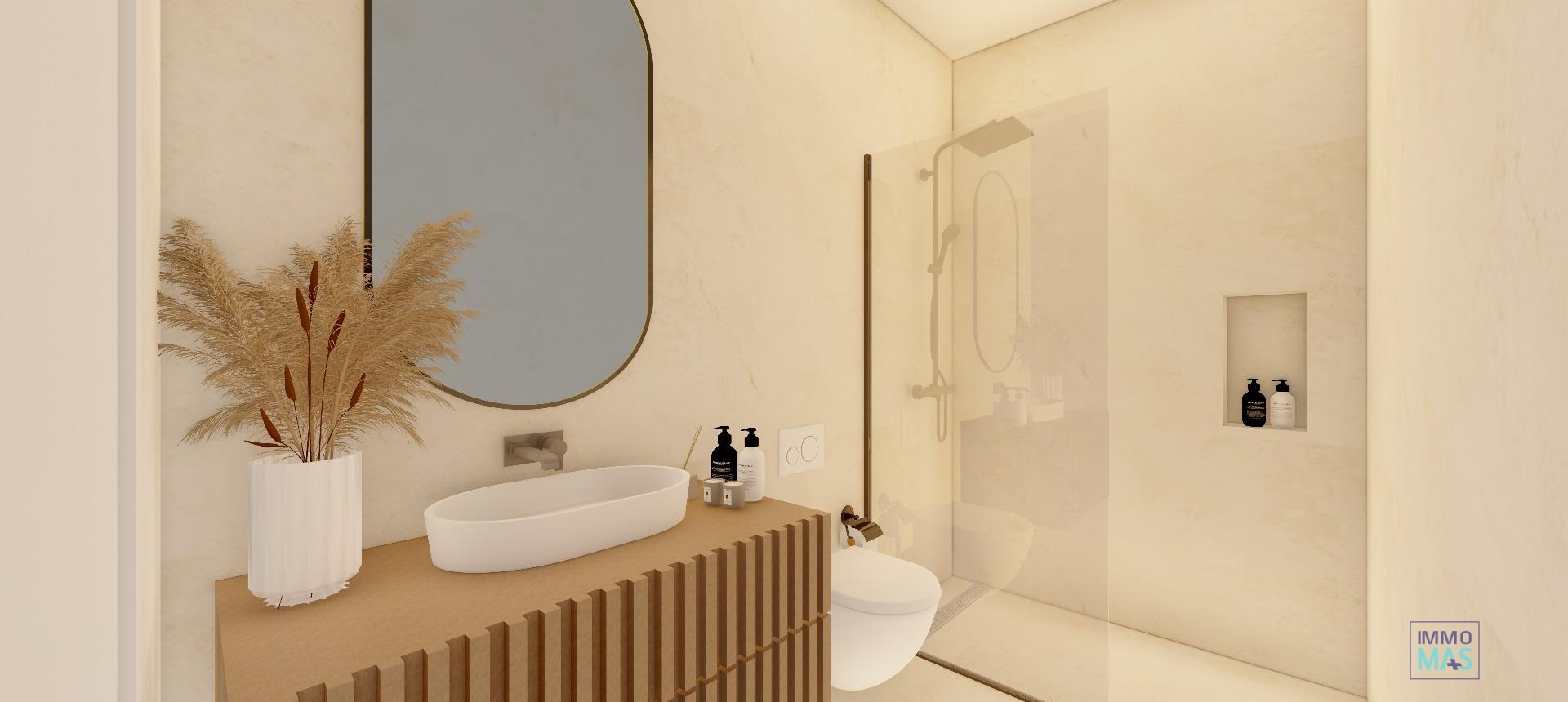 Nieuwbouw  - Villa / Halfvrijstaand - Santiago de la Ribera - Santiago De La Ribera