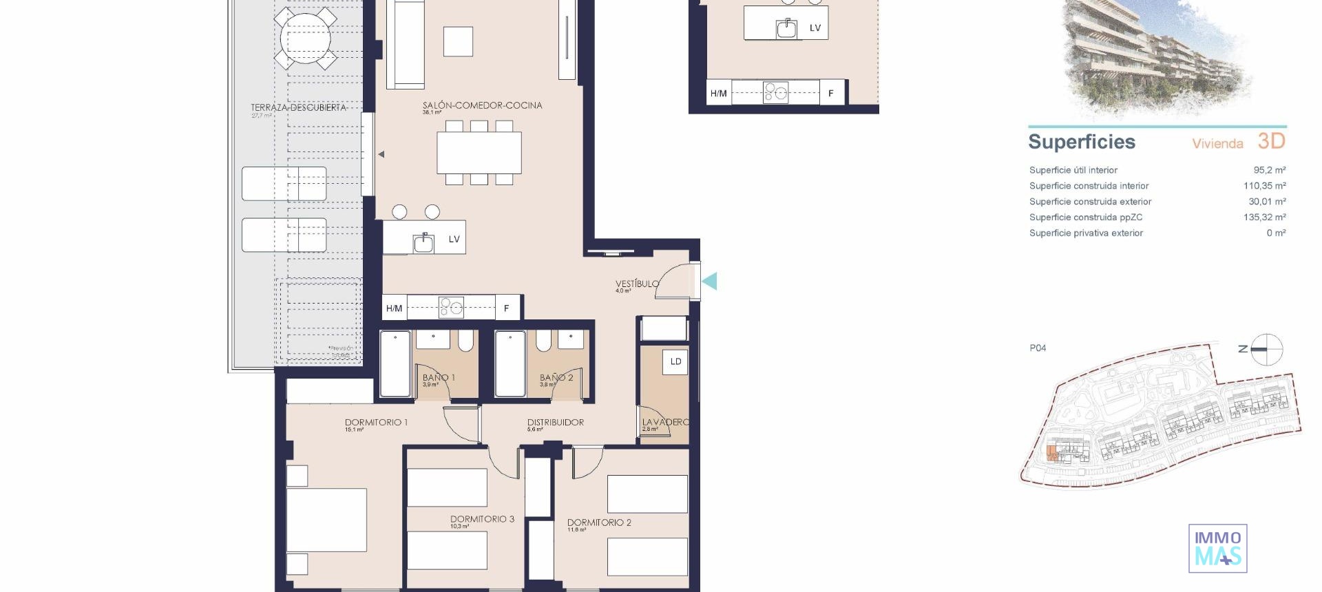 Nouvelle construction - Apartement - Denia - Playa de La Almadraba