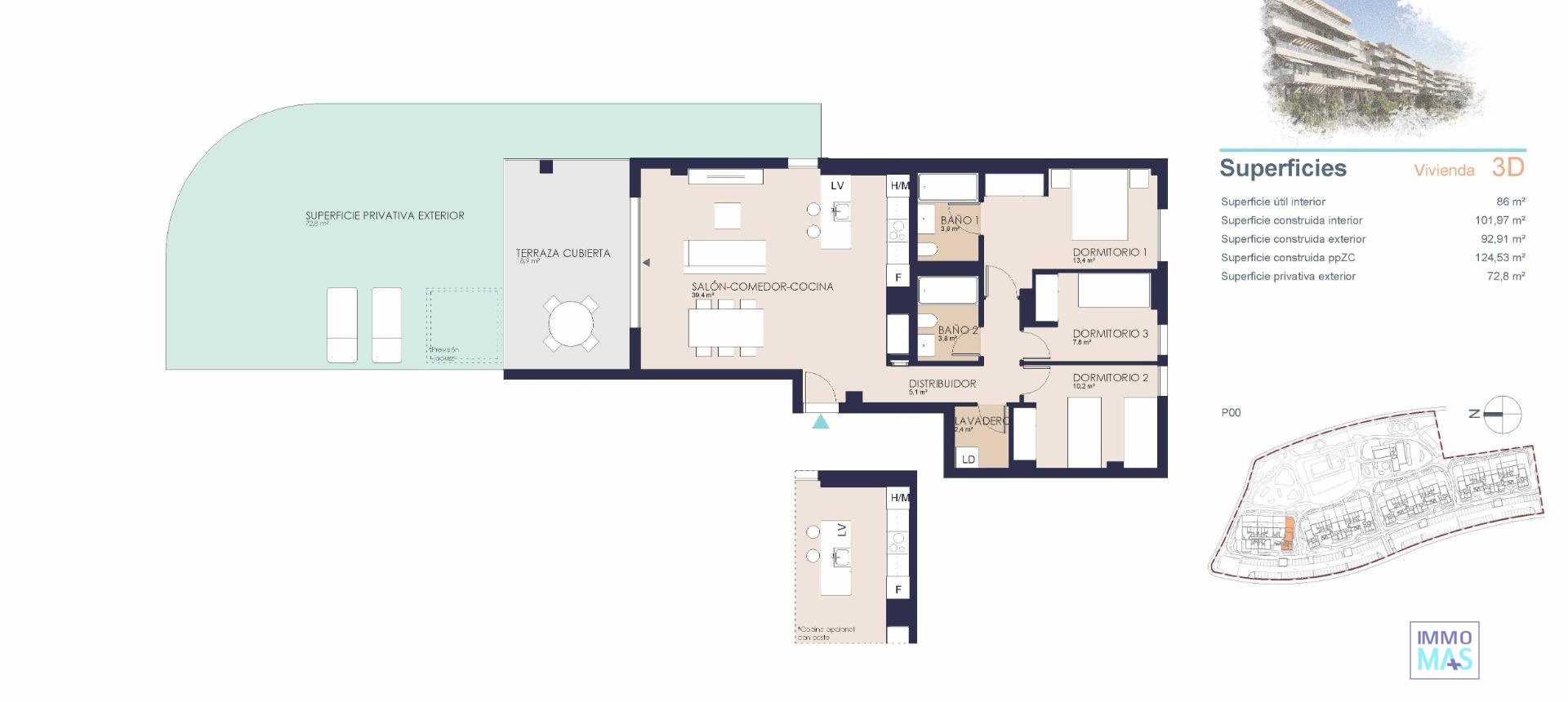 Nouvelle construction - Apartement - Denia - Playa de La Almadraba