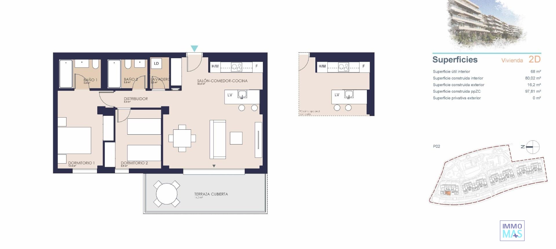 Nouvelle construction - Apartement - Denia - Playa de La Almadraba