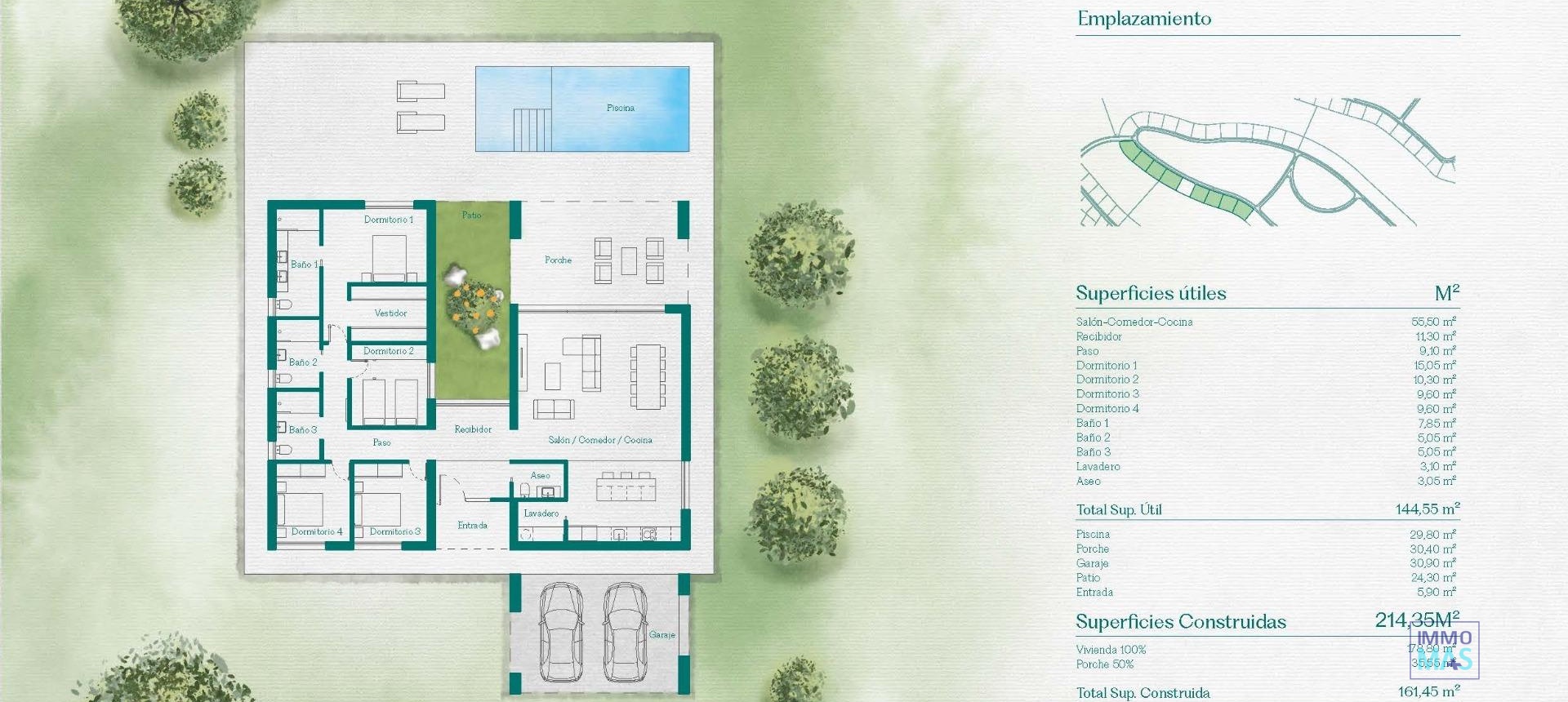 Nouvelle construction - Villa - Fuente Álamo - Hacienda del Alamo