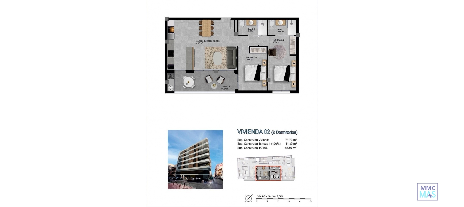 Nouvelle construction - Apartement - Santa Pola - pueblo