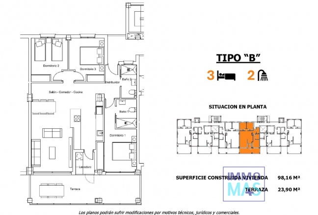 Nouvelle construction - Apartement - San Miguel de Salinas - Pueblo