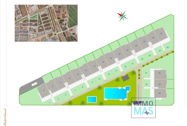 Nouvelle construction - Maison de ville - Pilar de la Horadada - pueblo