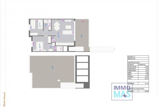 Nouvelle construction - Top Floor Bungalow - Pilar de la Horadada - pueblo