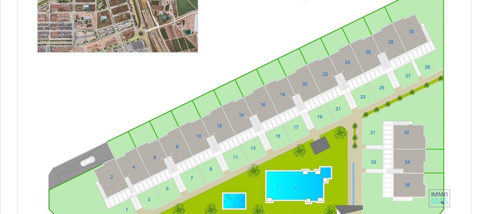 Nouvelle construction - Top Floor Bungalow - Pilar de la Horadada - pueblo