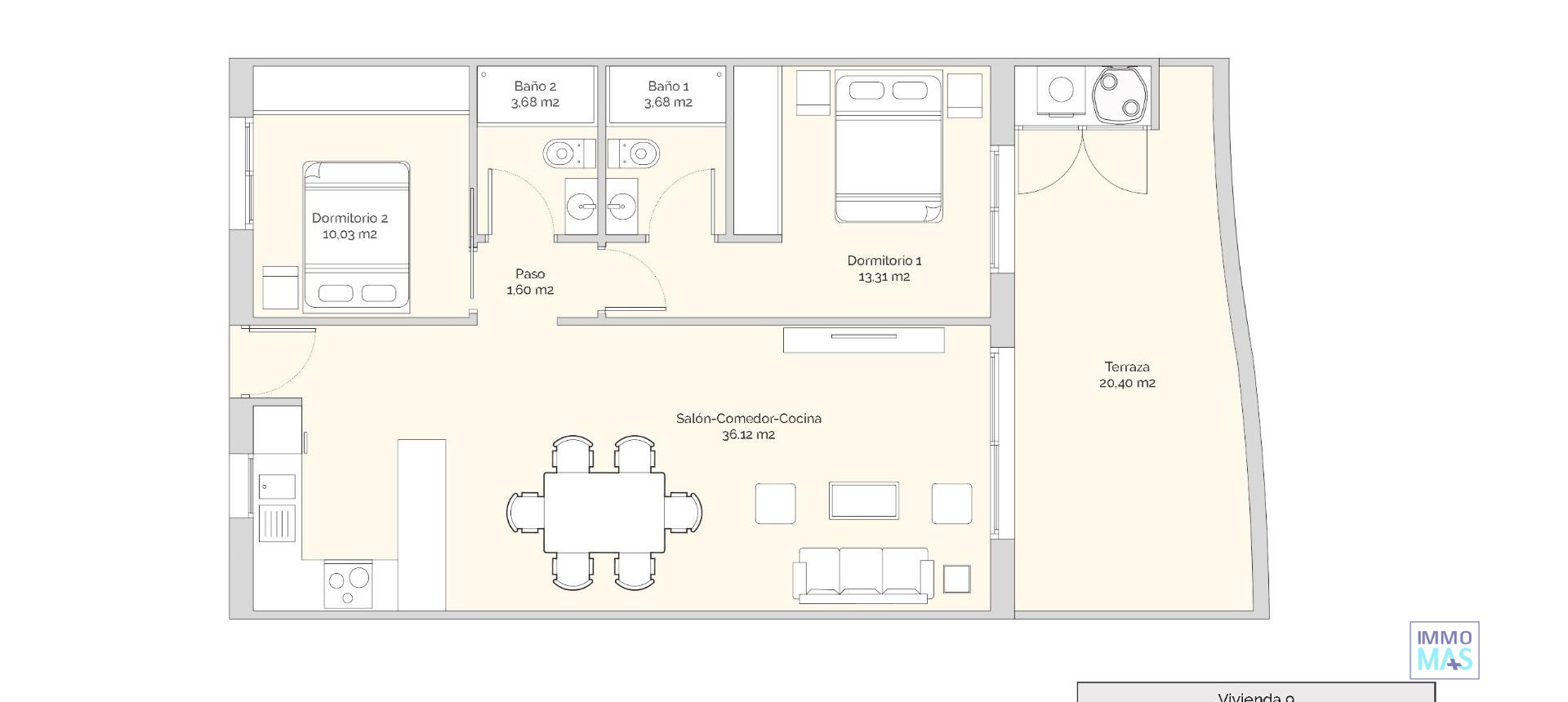 Nouvelle construction - Apartement - Finestrat - Puig Campana Golf