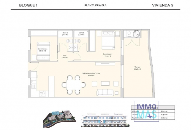 Nouvelle construction - Apartement - Finestrat - Puig Campana Golf