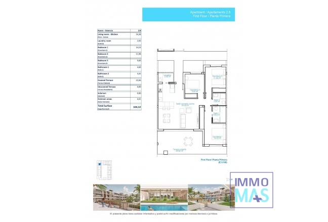 Nouvelle construction - Apartement - Pilar de la Horadada - Playa de las Higuericas