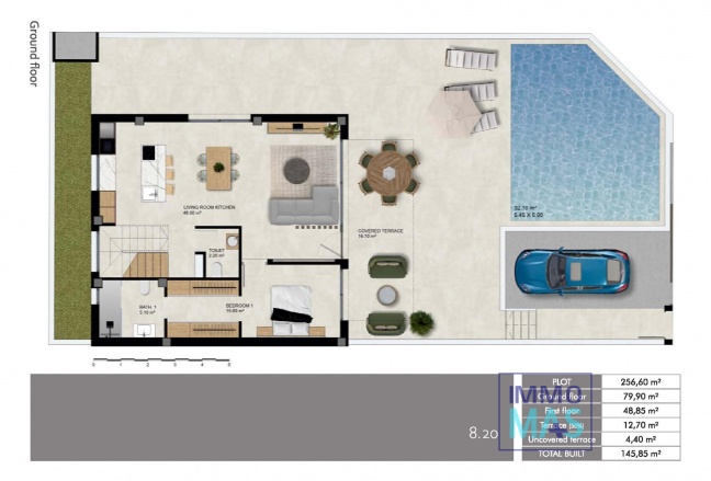 Nouvelle construction - Semidetached - Dolores - Sector 3