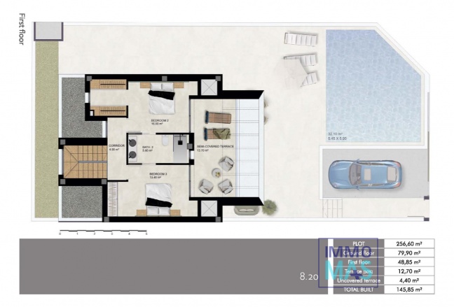 Nouvelle construction - Semidetached - Dolores - Sector 3