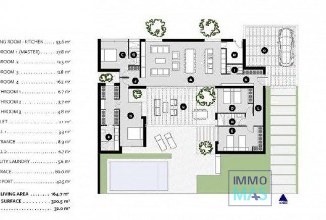Nouvelle construction - Villa - Banos y Mendigo - Altaona Golf