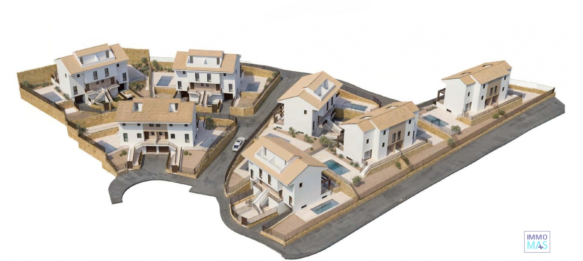 Nouvelle construction - Semidetached - La Nucía - Don Mar