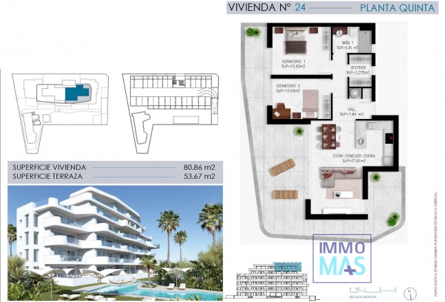 Nouvelle construction - Apartement - Pilar de la Horadada - Mil Palmeras