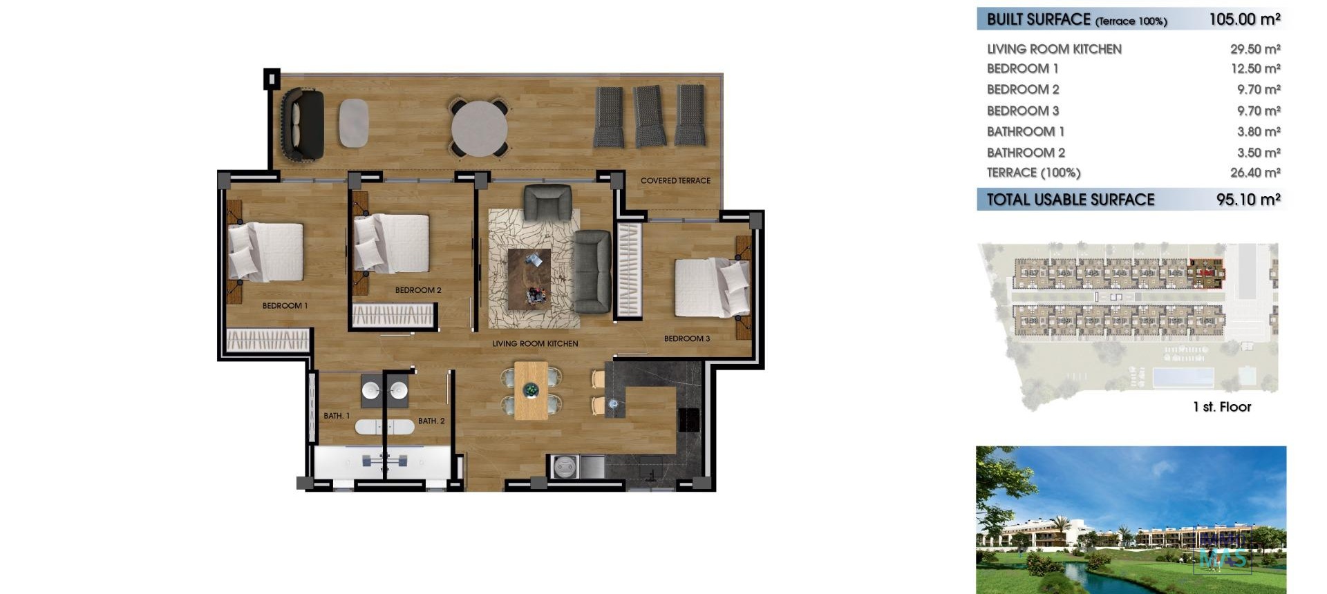 Obra nueva - Apartamento - Los Alcazares - La Serena Golf