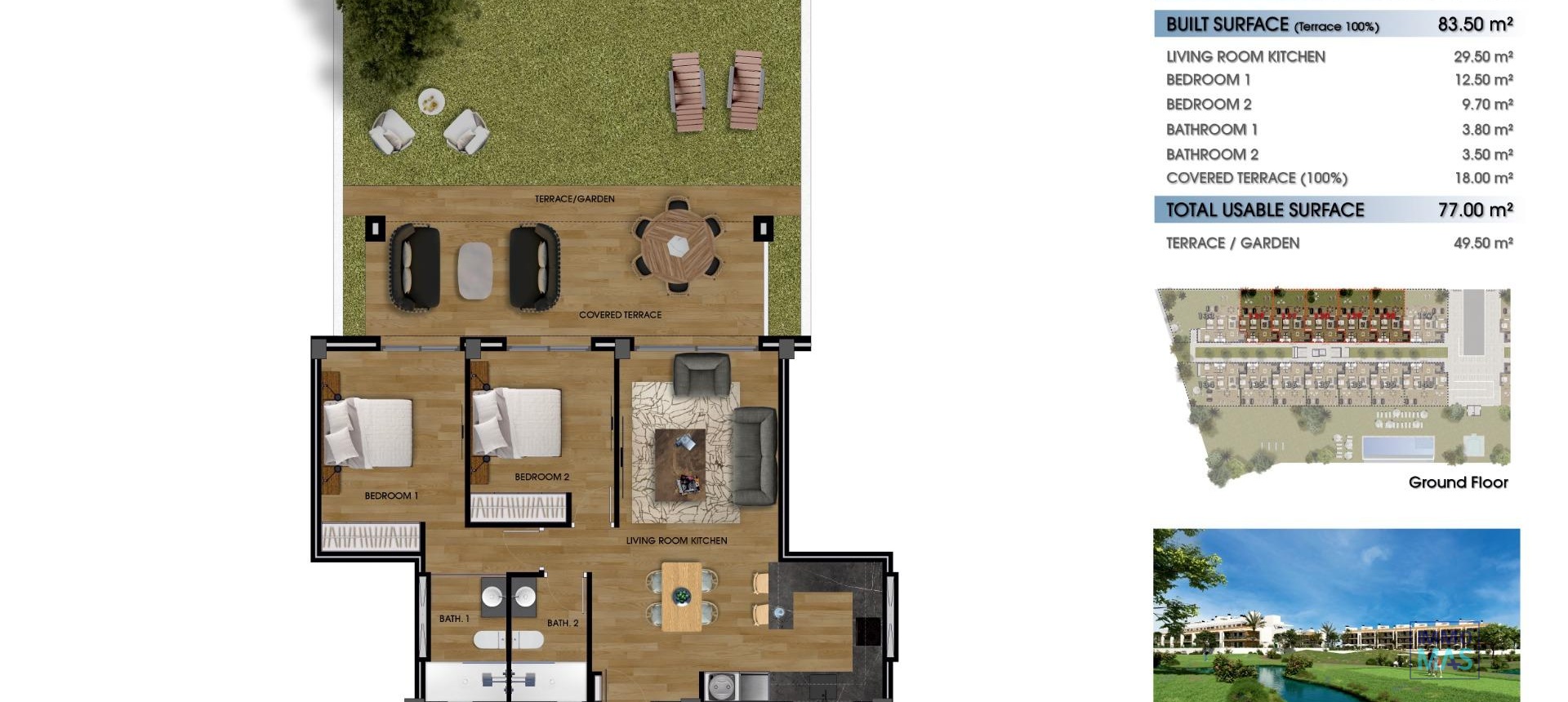 Obra nueva - Apartamento - Los Alcazares - La Serena Golf