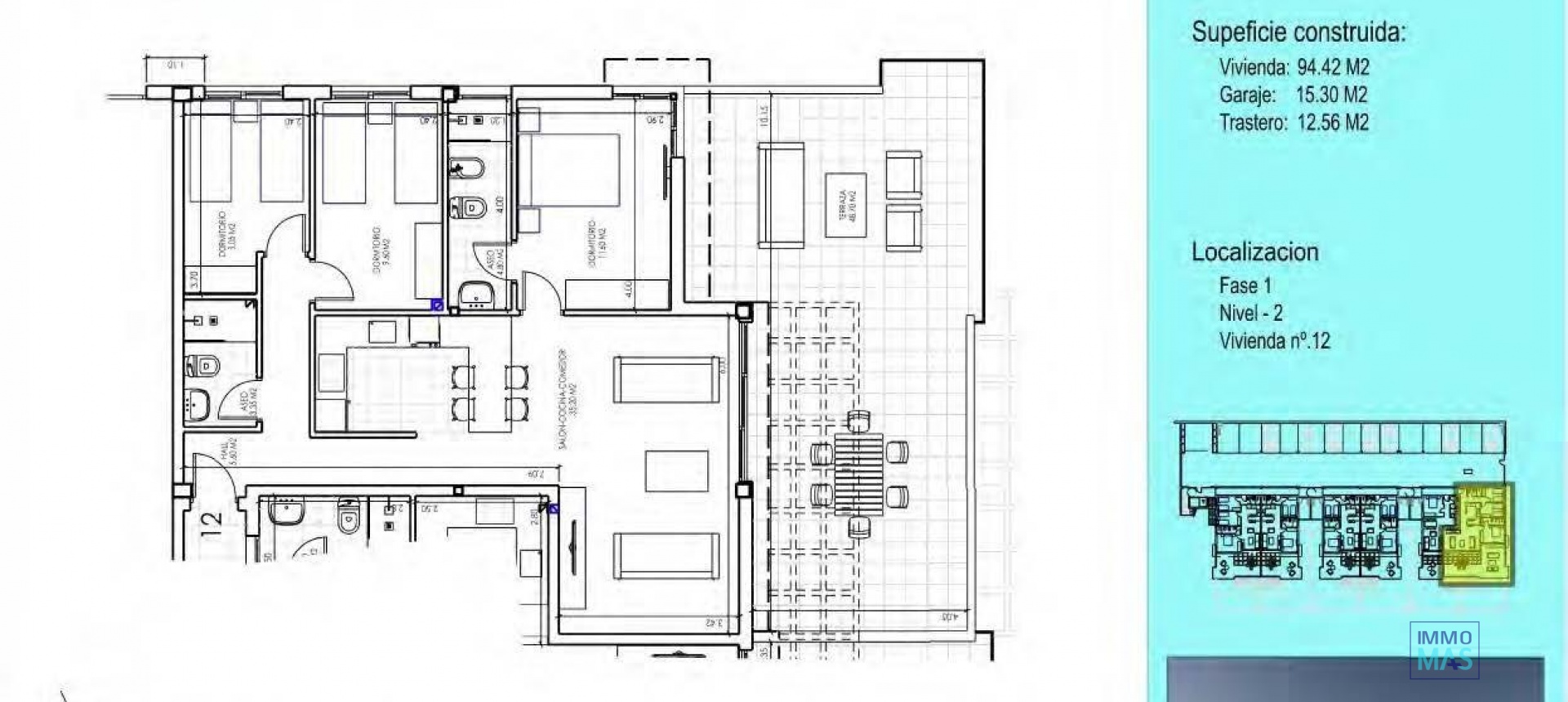 Nouvelle construction - Apartement - Vera - Vera Playa