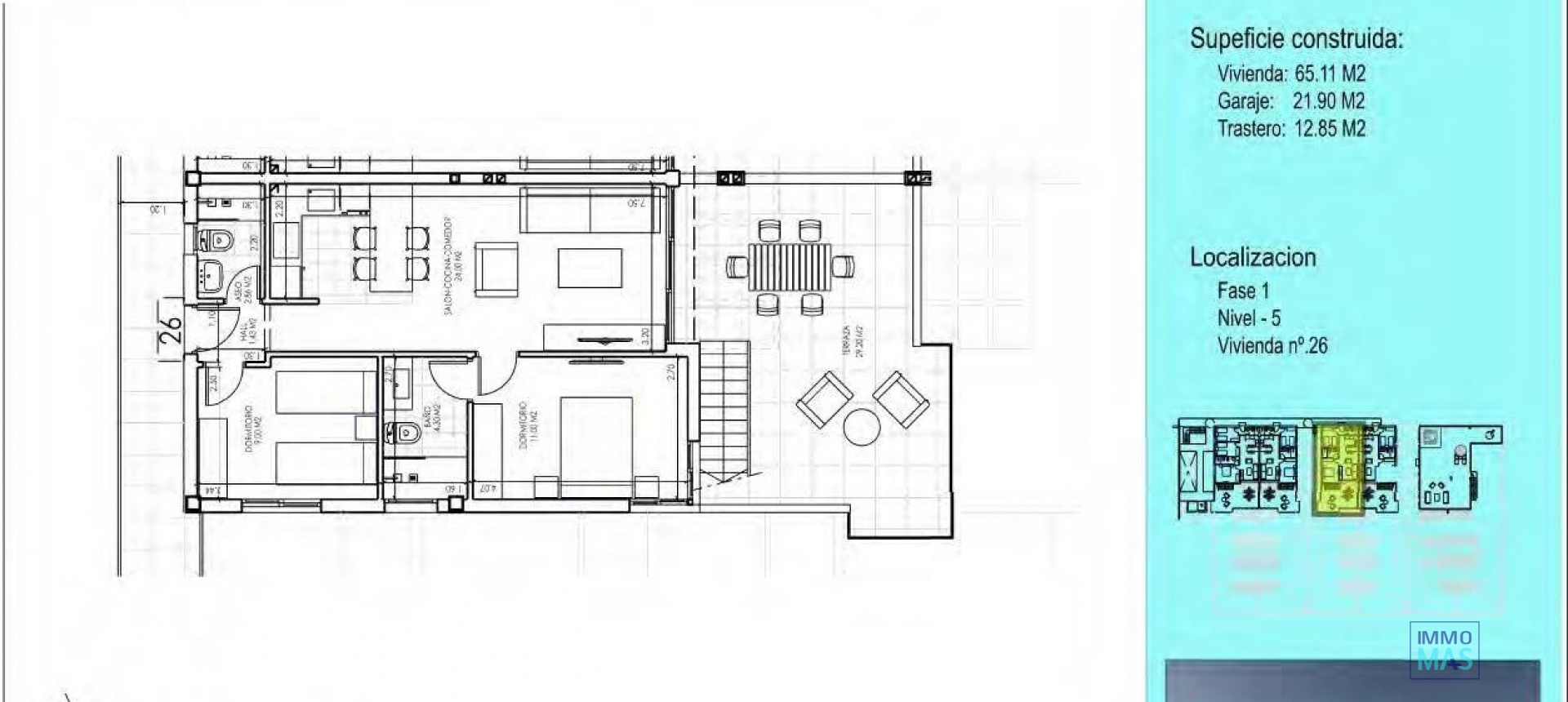 Nouvelle construction - Apartement - Vera - Vera Playa