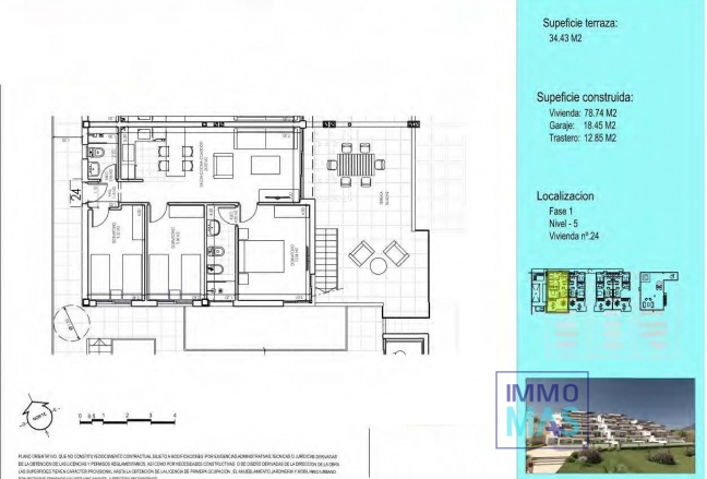 Nouvelle construction - Apartement - Vera - Vera Playa