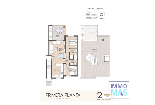 Nouvelle construction - Top Floor Bungalow - San Miguel de Salinas - La Cañada