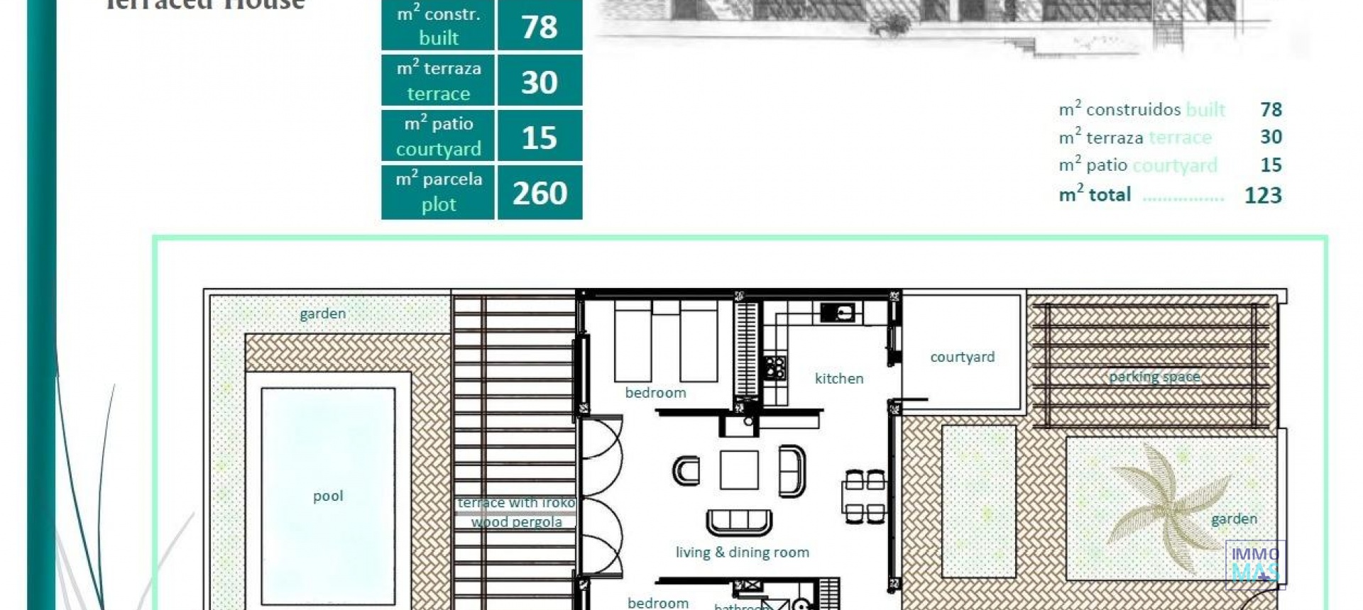 Nouvelle construction - Maison de ville - Sucina - Peraleja Golf