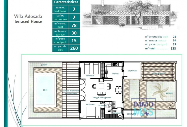 Nouvelle construction - Maison de ville - Sucina - Peraleja Golf