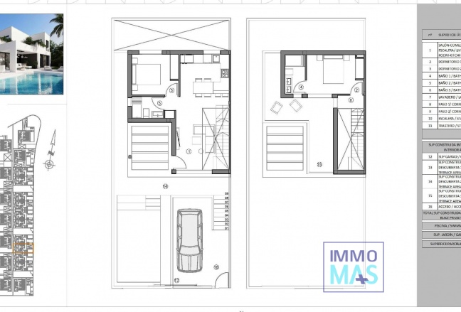 Nouvelle construction - Semidetached - Finestrat - Sierra Cortina