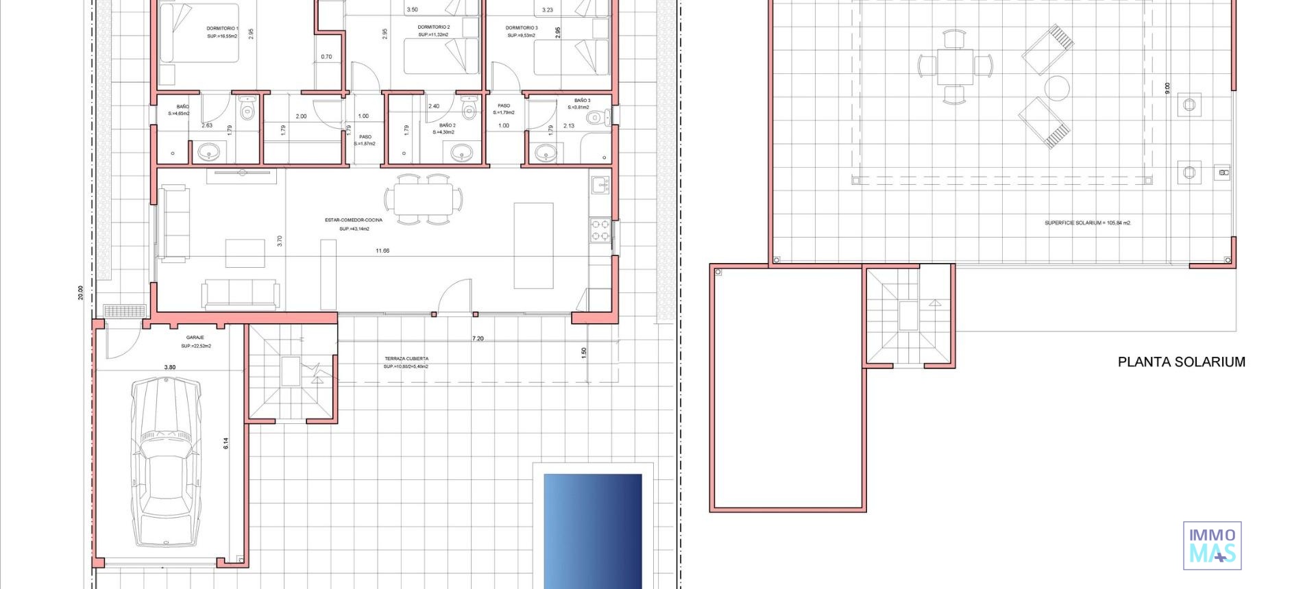 Obra nueva - Villa - Fuente Álamo - La Pinilla