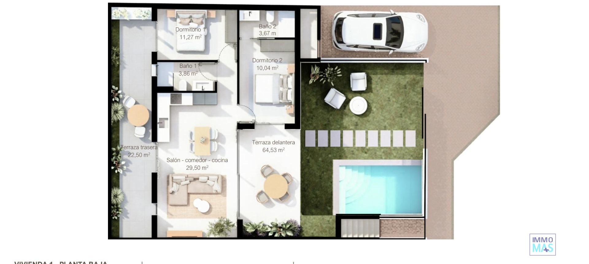 Nouvelle construction - Maison de ville - San Pedro del Pinatar - Lo Pagan