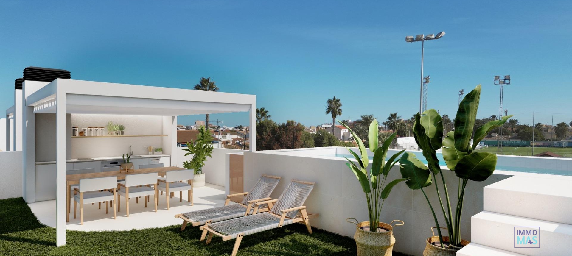 Nouvelle construction - Top Floor Bungalow - San Pedro del Pinatar - Lo Pagan