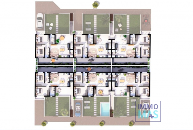 Nouvelle construction - Top Floor Bungalow - San Pedro del Pinatar - Lo Pagan