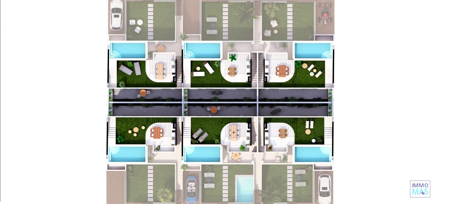 Nouvelle construction - Top Floor Bungalow - San Pedro del Pinatar - Lo Pagan