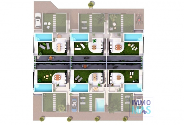 Nouvelle construction - Top Floor Bungalow - San Pedro del Pinatar - Lo Pagan