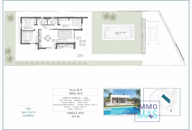 Nouvelle construction - Villa - Vera - Pueblo Salinas