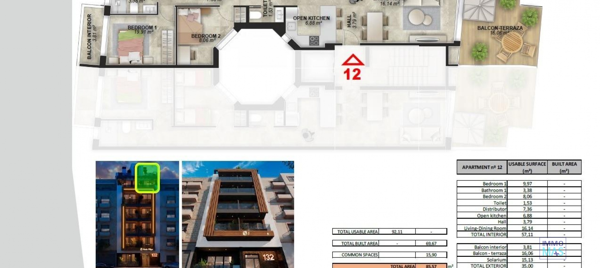 Nouvelle construction - Apartement - Torrevieja - Playa de El Cura