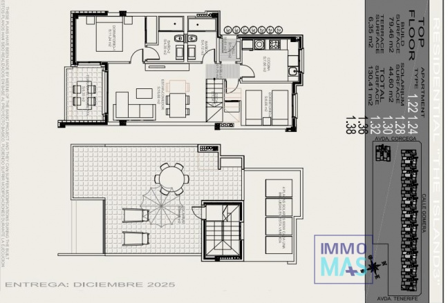 Nouvelle construction - Top Floor Bungalow - Torrevieja - Altos del Sol