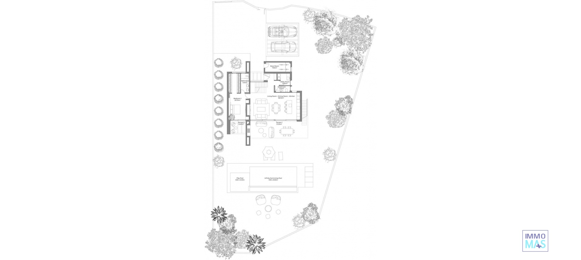 Nouvelle construction - Villa - Cuevas Del Almanzora - Desert Springs Golf Club