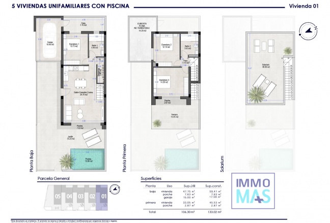 Nouvelle construction - Semidetached - San Pedro del Pinatar - Polideportivo