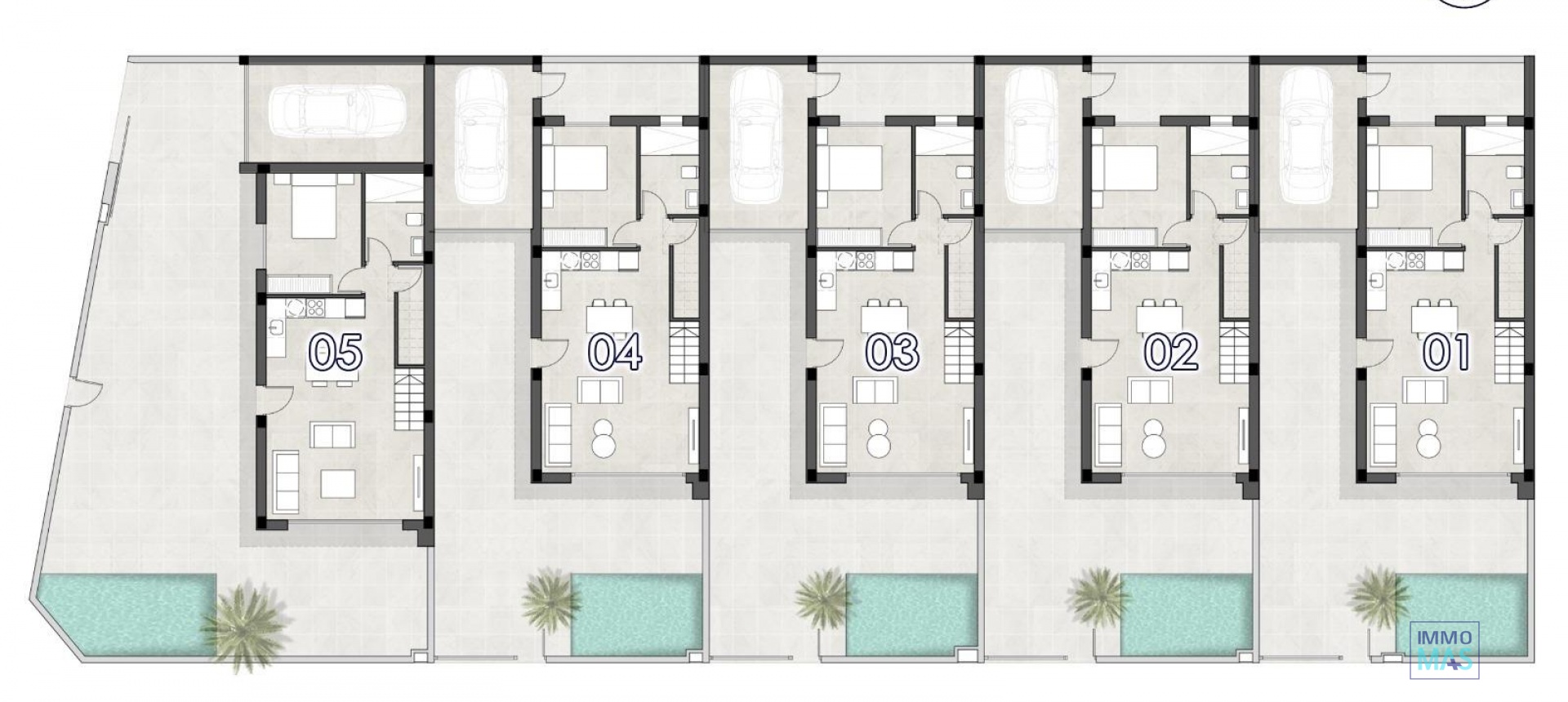 Nouvelle construction - Semidetached - San Pedro del Pinatar - Polideportivo