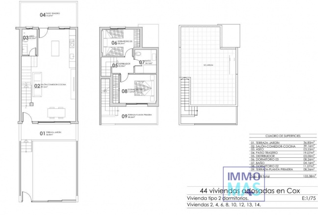 Nouvelle construction - Maison de ville - Cox - San Fernando