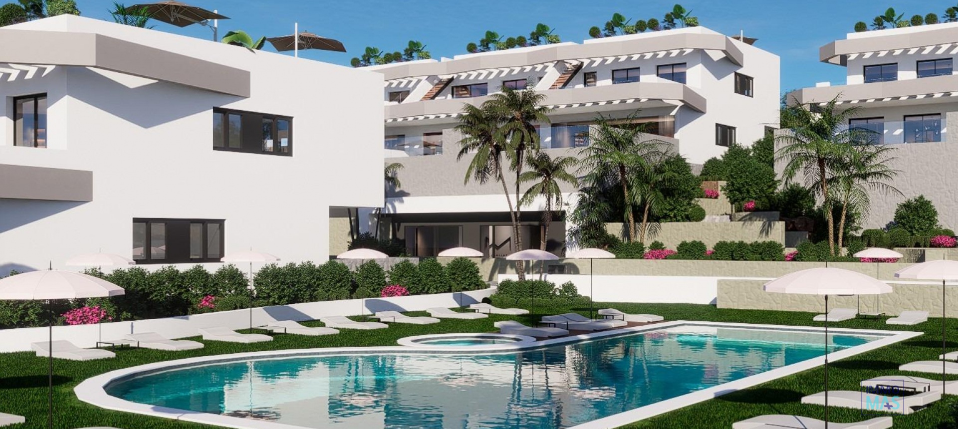 Obra nueva - Top Floor Bungalow - Finestrat - Balcón de finestrat