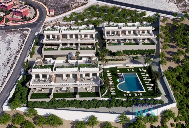 Obra nueva - Top Floor Bungalow - Finestrat - Balcón de finestrat